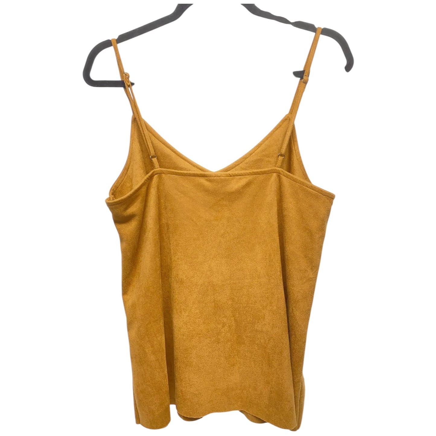 Top Sleeveless Basic By Vocal In Tan, Size: M