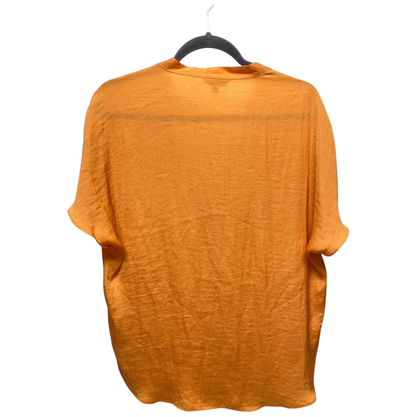 Top Short Sleeve Basic By Naked Zebra In Orange, Size: L