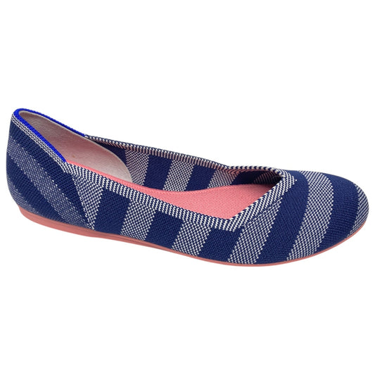 Shoes Flats By Rothys In Striped Pattern, Size: 7