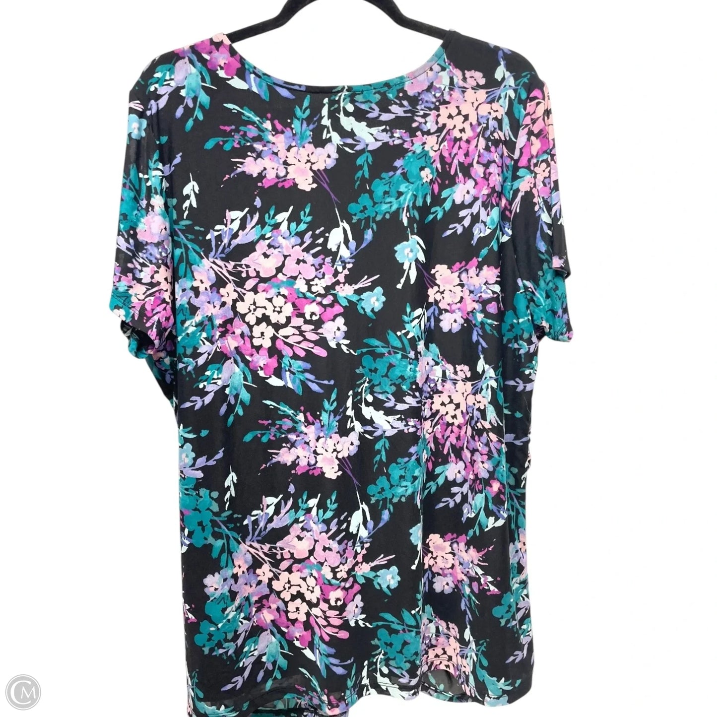 Top Short Sleeve By Torrid In Floral Print, Size: 3x