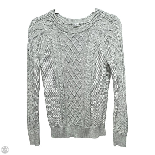 Sweater By Gap In Grey, Size: Xs