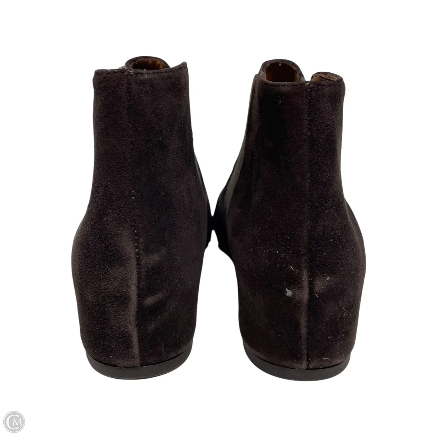 Boots Ankle Flats By Aquatalia In Brown, Size: 5.5