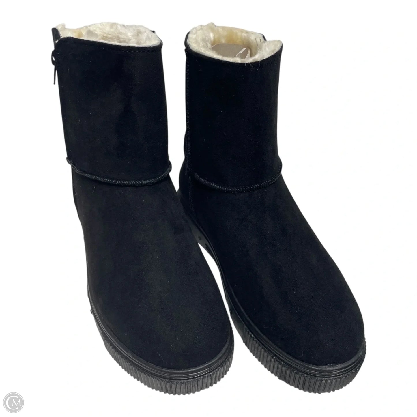 Boots Snow By Clothes Mentor In Black, Size: 9