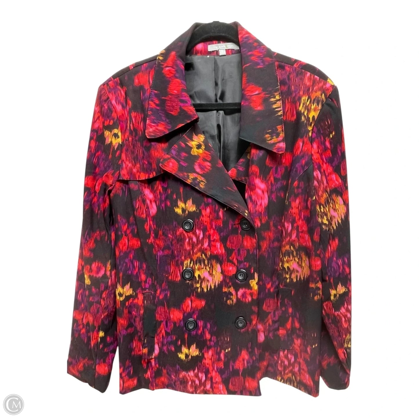 Blazer By Ny Collection In Multi-colored, Size: Xl