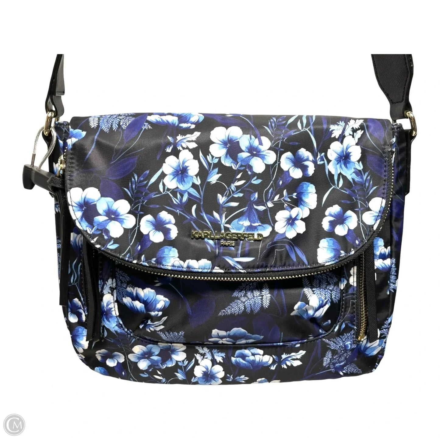 Crossbody Designer By Karl Lagerfeld, Size: Medium