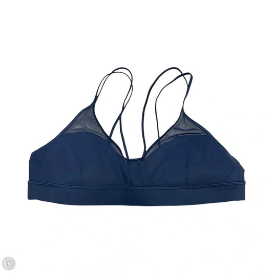 Athletic Bra By Lululemon In Navy, Size: L