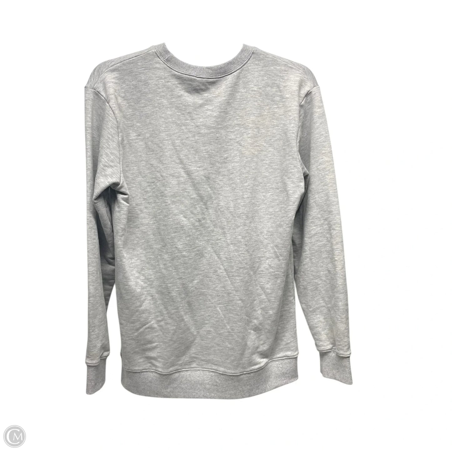 Sweatshirt Crewneck By Clothes Mentor In Grey, Size: S
