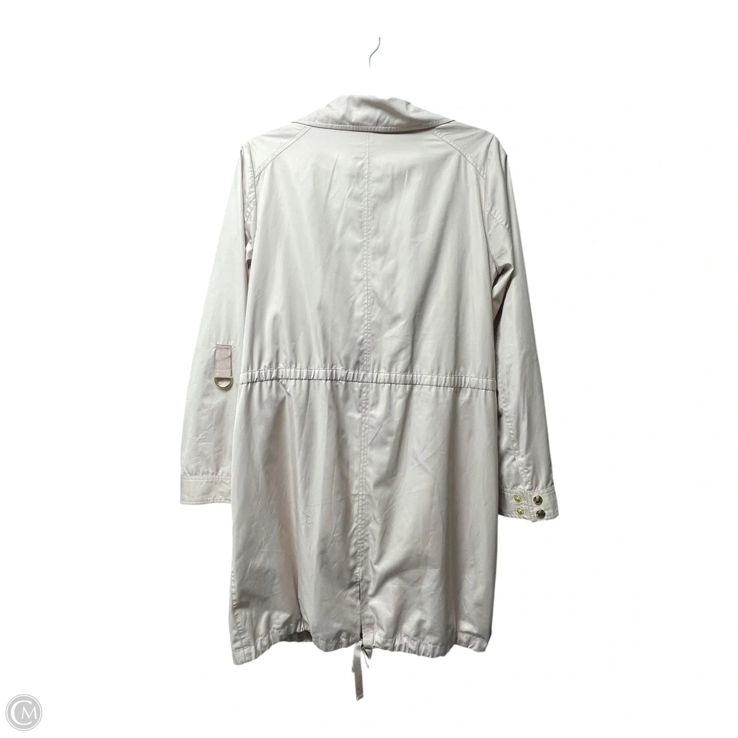 Coat Raincoat By Tahari In Pink, Size: S