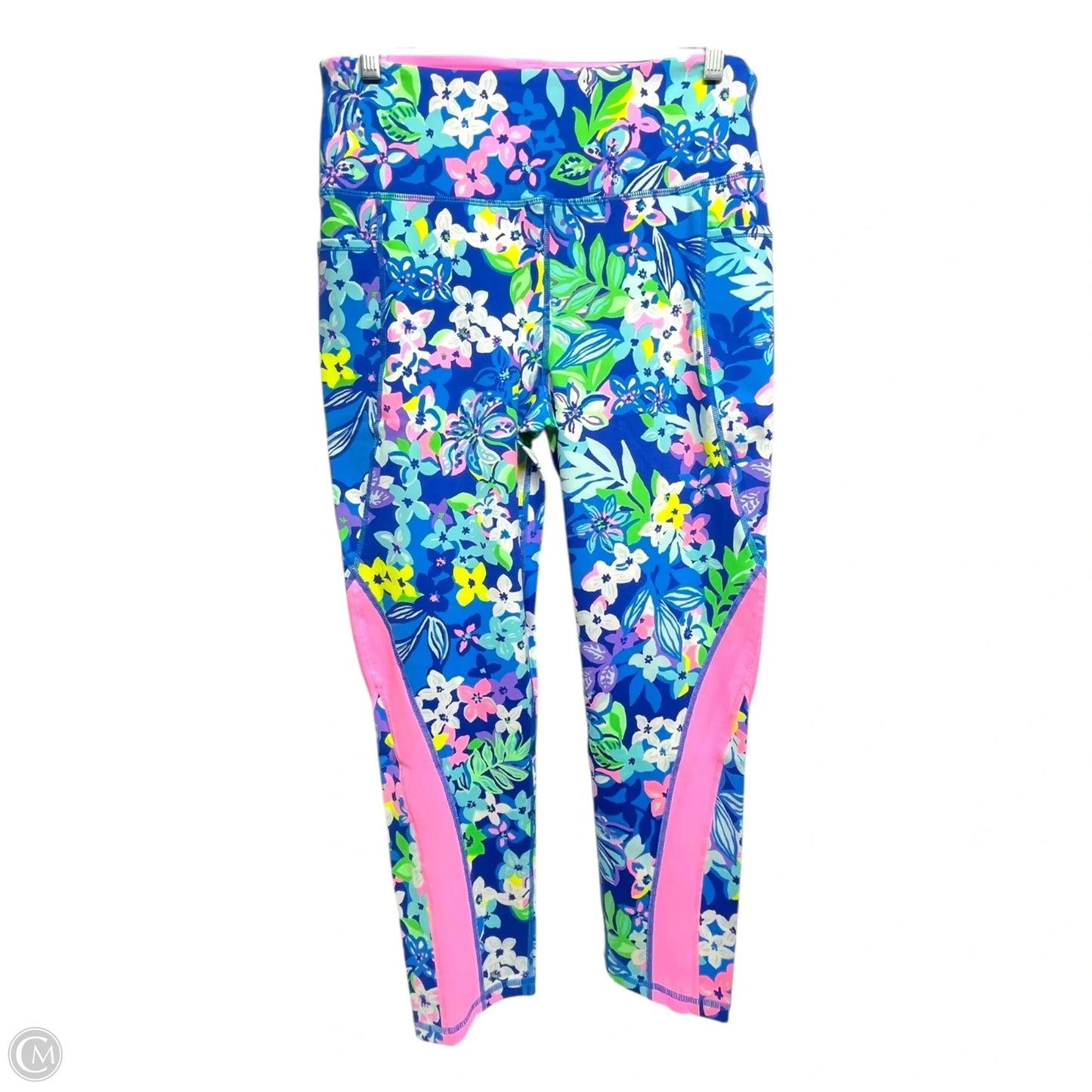 Pants Designer By Lilly Pulitzer In Floral Print, Size: L