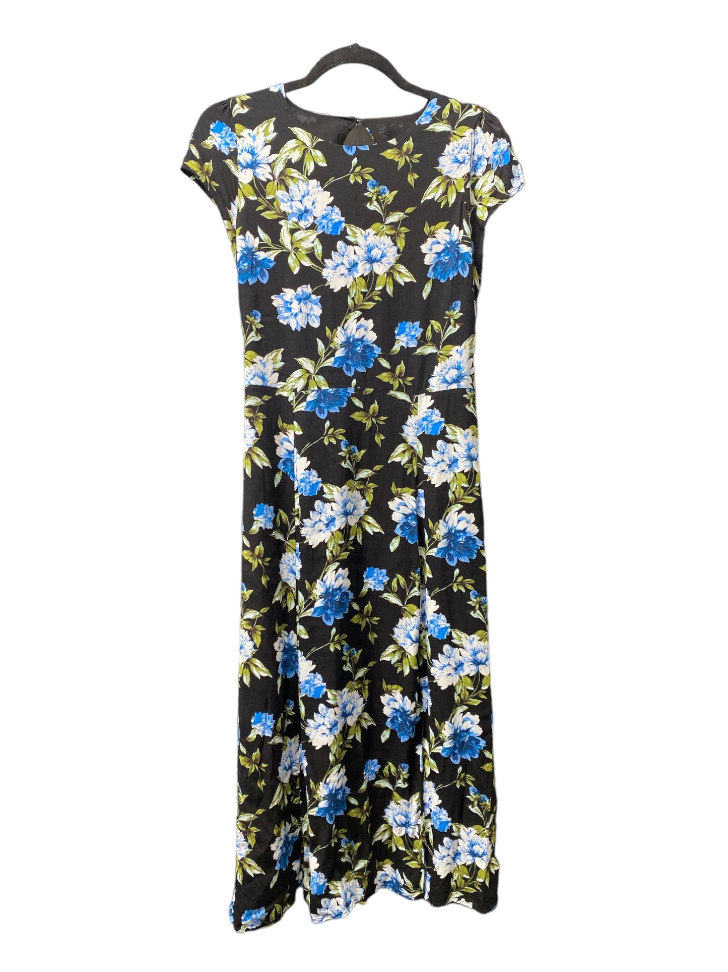 Floral Print Dress Casual Midi Banana Republic, Size 8