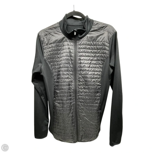 Athletic Jacket By Bcg In Black, Size: L