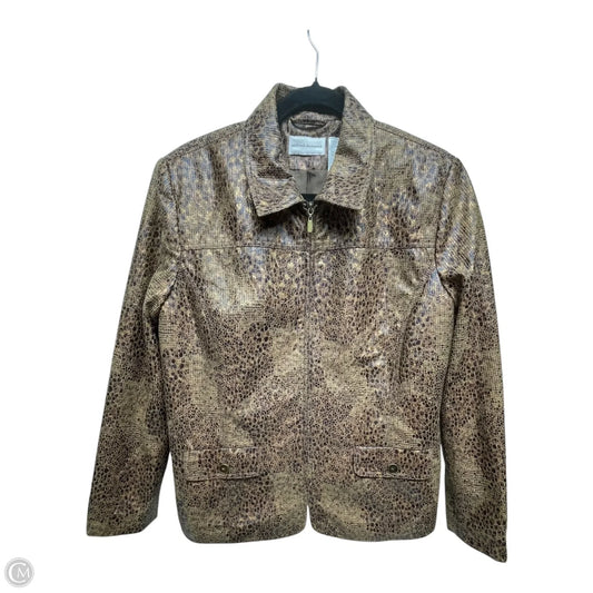 Blazer By Alfred Dunner In Brown, Size: L