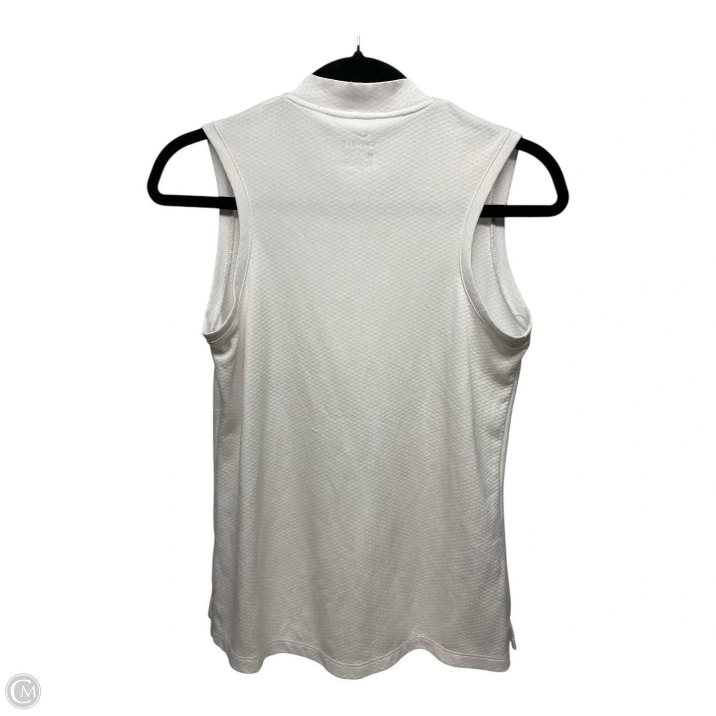 Athletic Top Short Sleeve By Nike Apparel In White, Size: S