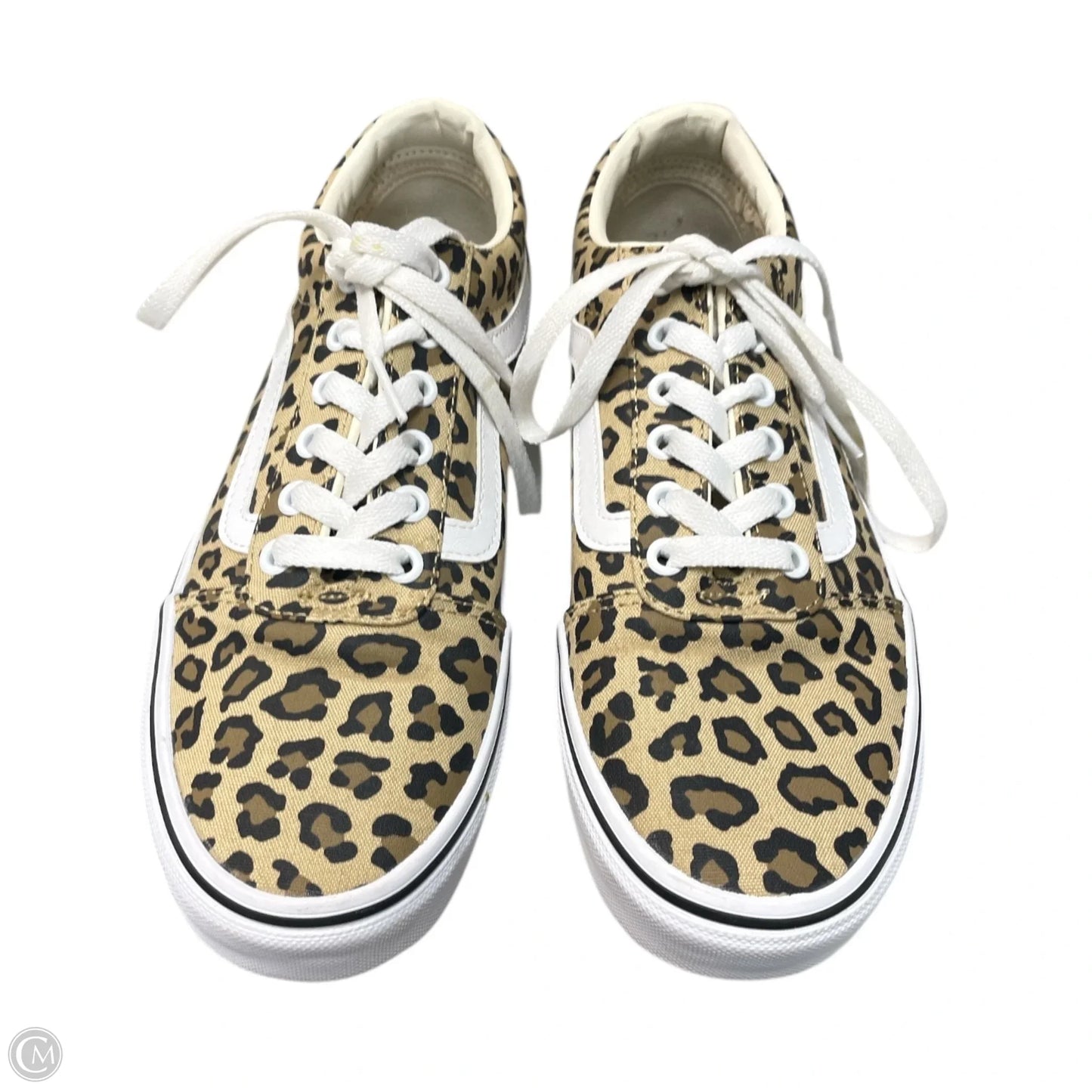 Shoes Flats By Vans In Animal Print, Size: 8.5