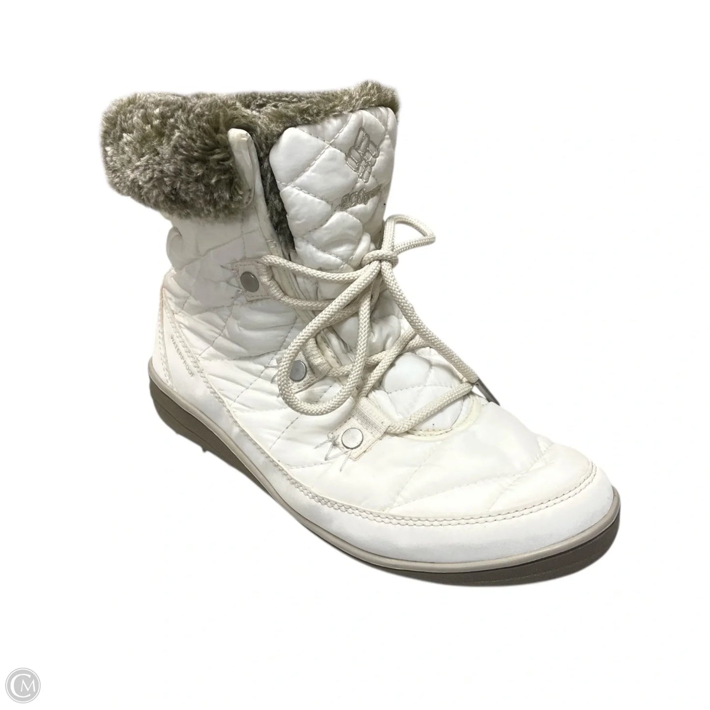 Boots Ankle Flats By Columbia In White, Size: 9