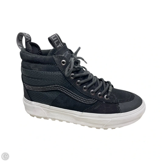 Shoes Sneakers By Vans In Black, Size: 9