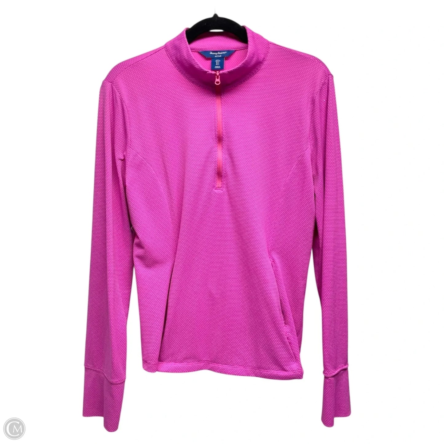 Athletic Jacket By Tommy Bahama In Pink, Size: L
