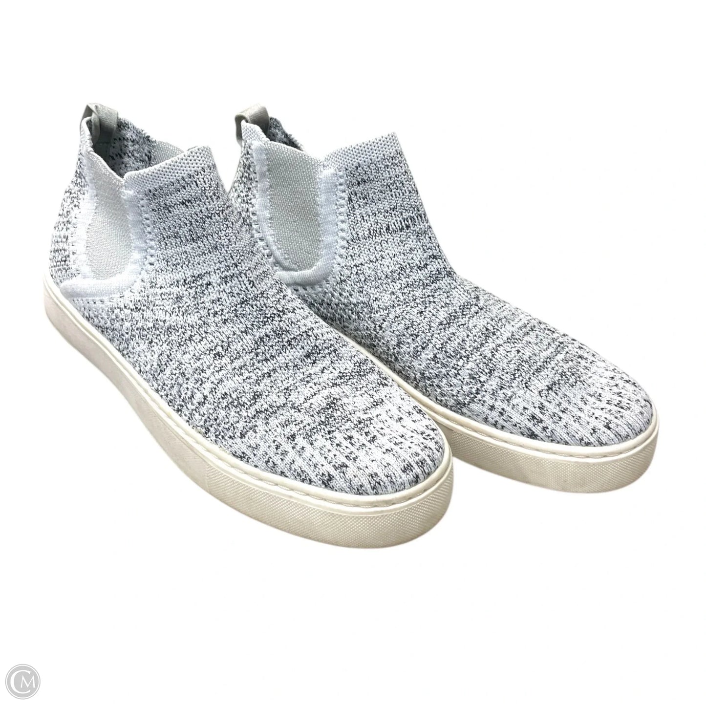 Shoes Flats By Time And Tru In Grey & White, Size: 8