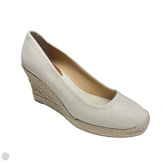 Shoes Heels Wedge By J. Crew In Beige, Size: 6.5
