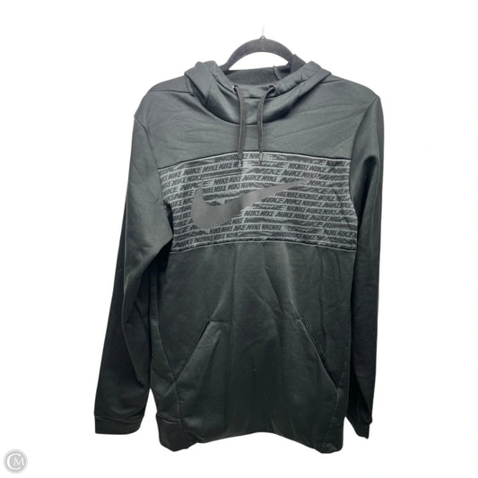 Sweatshirt Hoodie By Nike Apparel In Black, Size: S