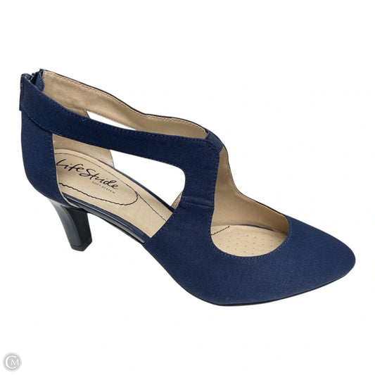 Shoes Heels Stiletto By Life Stride In Navy, Size: 8.5