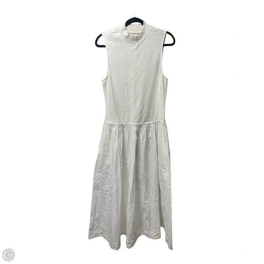 Dress Casual Maxi By Free People In Ivory, Size: Xl