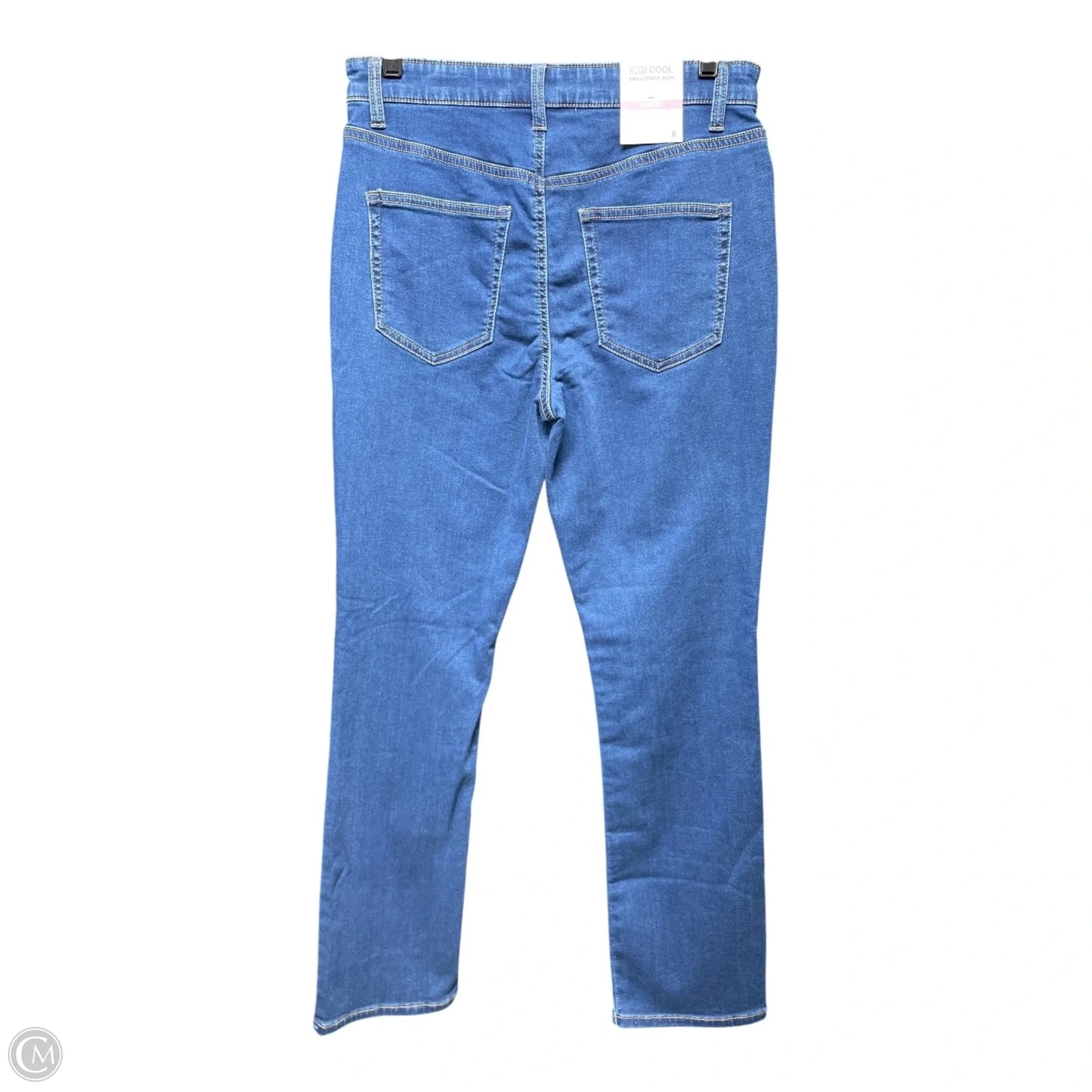 Jeans Straight By 32 Degrees In Blue Denim, Size: 8