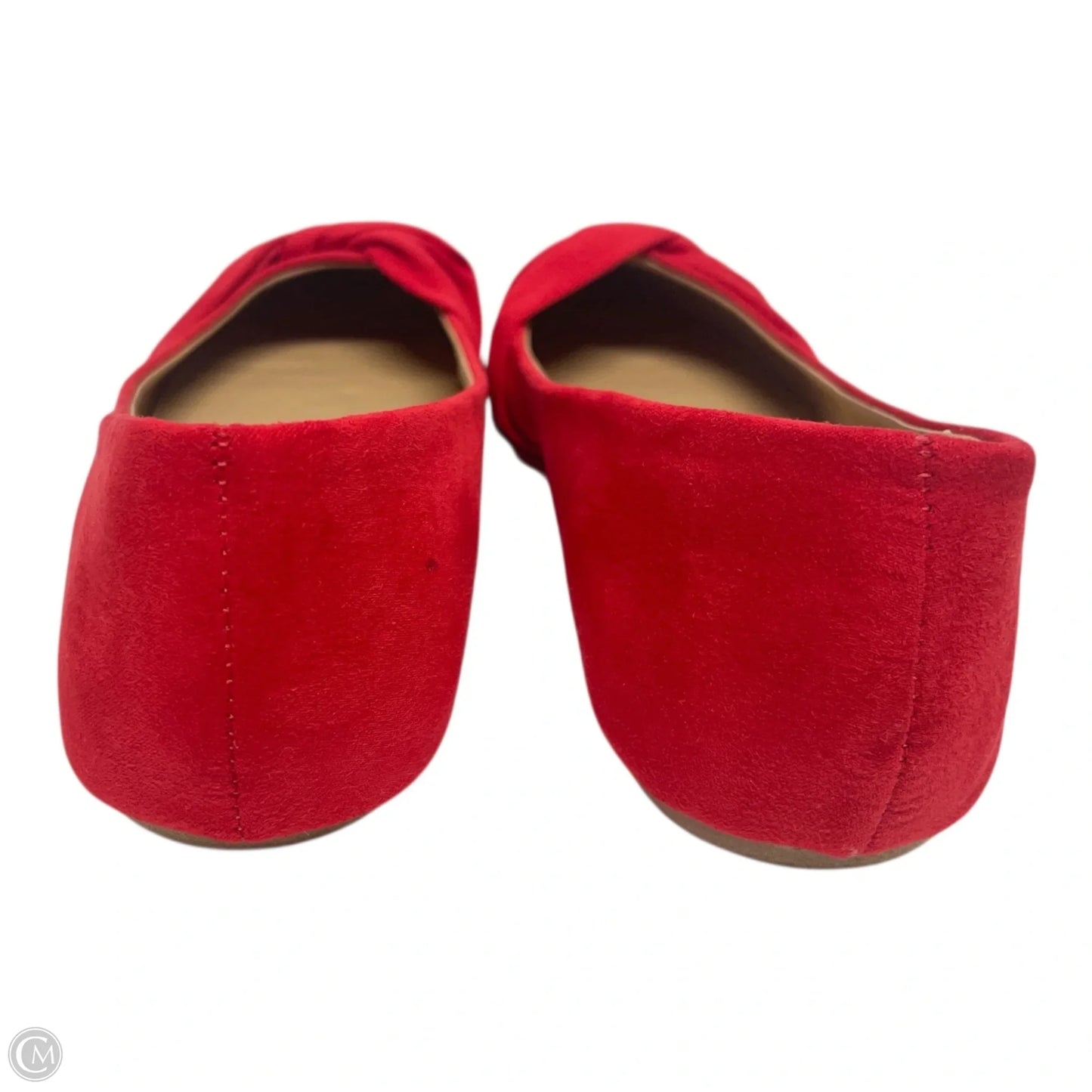 Shoes Flats By Bamboo In Red, Size: 8.5
