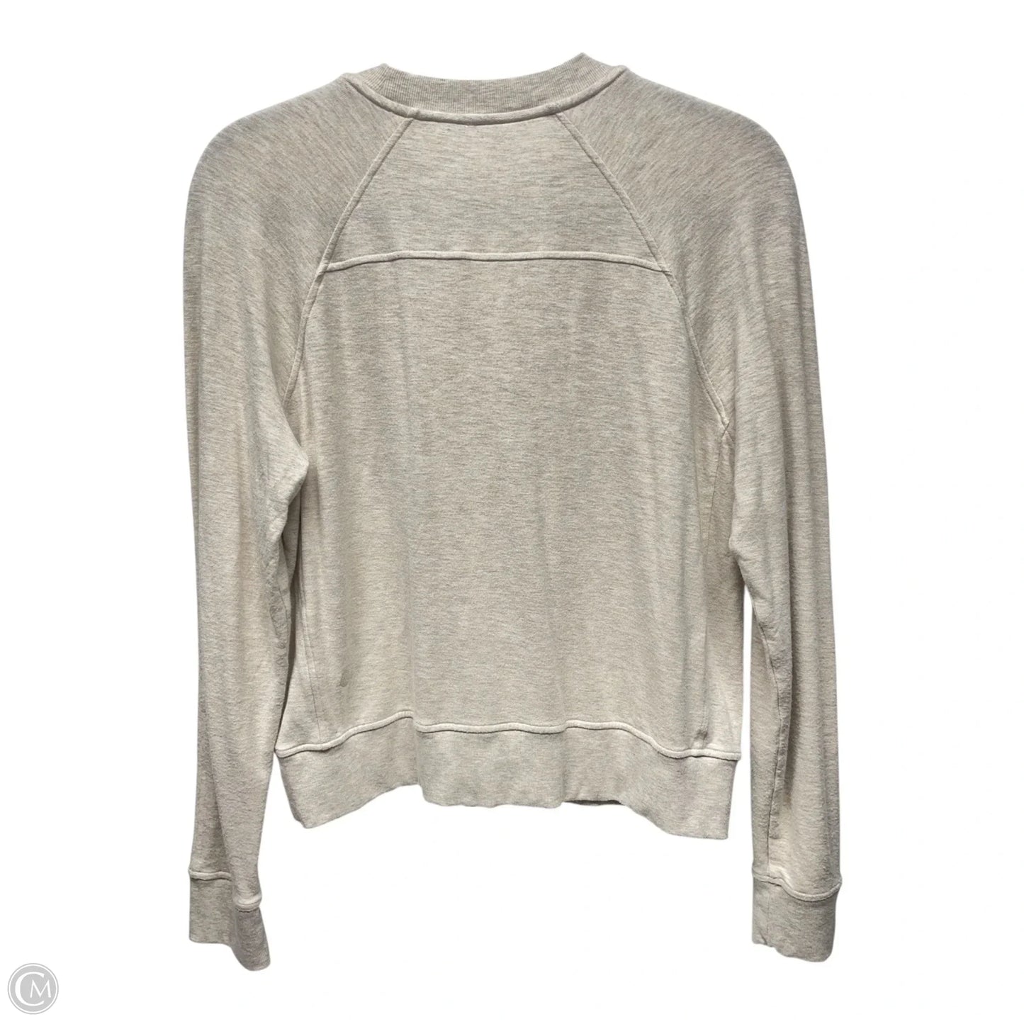 Sweatshirt Crewneck By Lululemon In Beige, Size: S