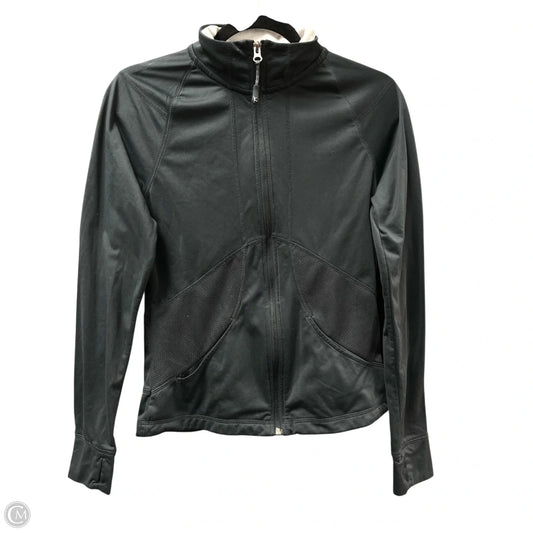 Athletic Jacket By Danskin In Grey, Size: S