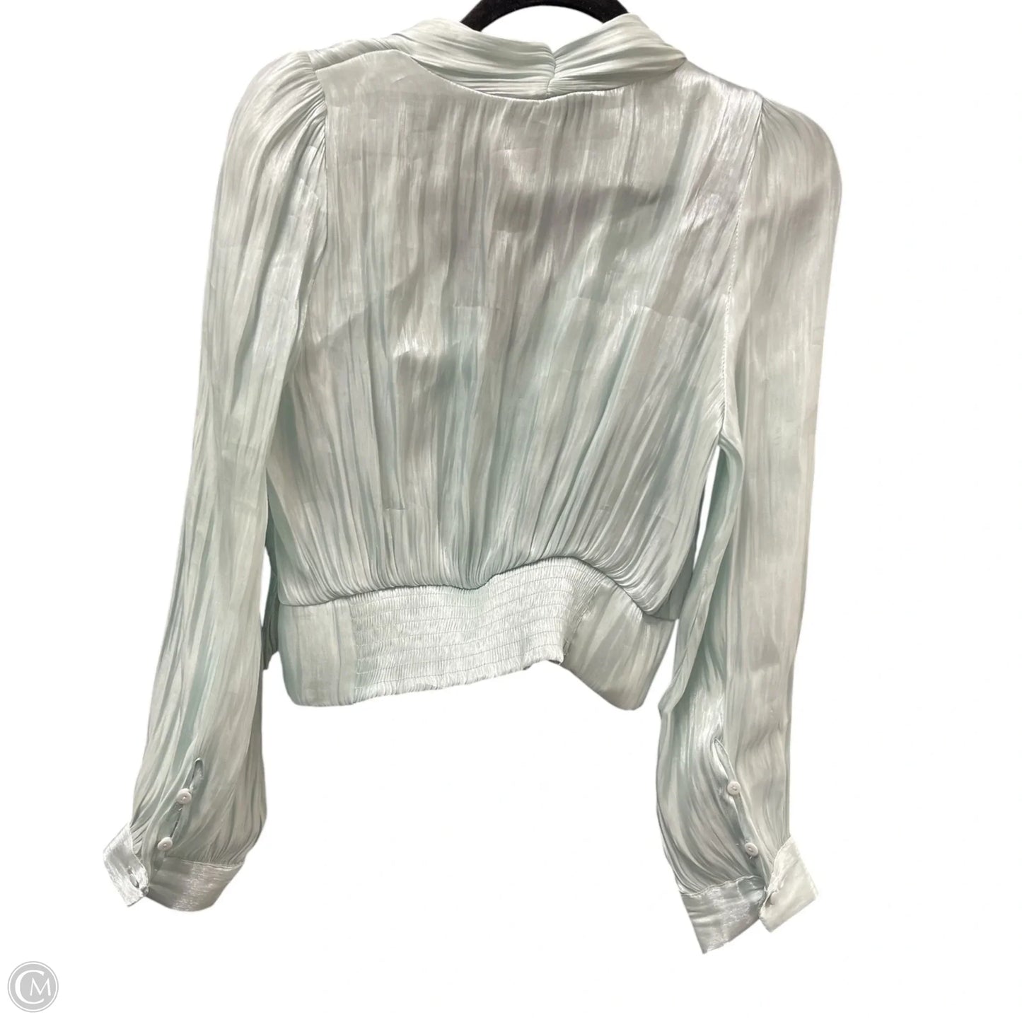 Top Long Sleeve By  the clothing company -  In Green, Size: M