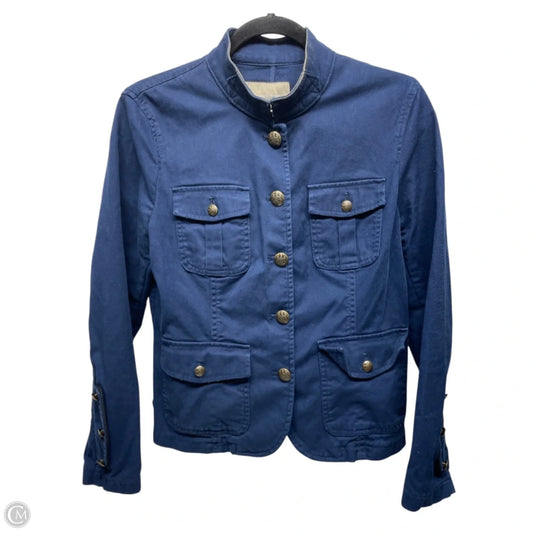 Jacket Denim By Banana Republic In Navy, Size: 8p