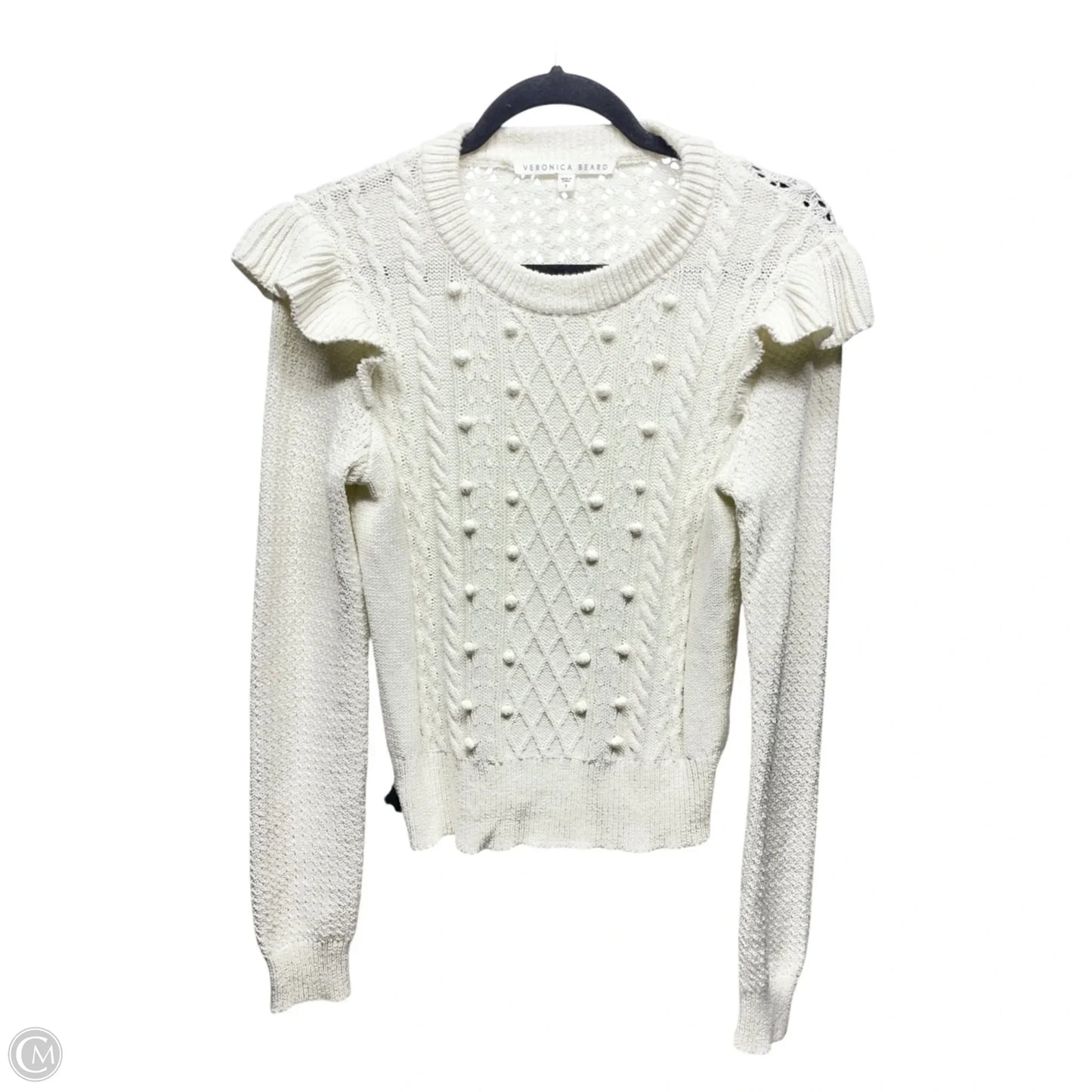 Sweater By Veronica Beard In Ivory, Size: S