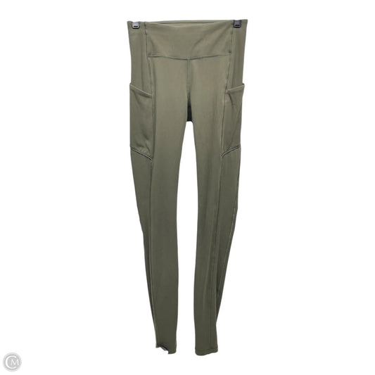 Athletic Leggings By Lululemon In Green, Size: 2