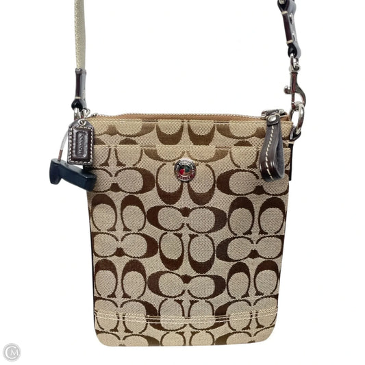 Crossbody Designer By Coach, Size: Small