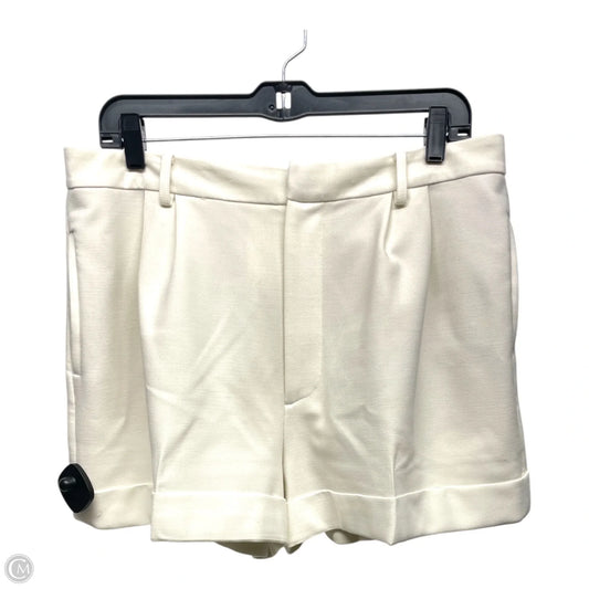 Shorts Designer By Alice + Olivia In Cream, Size: 12