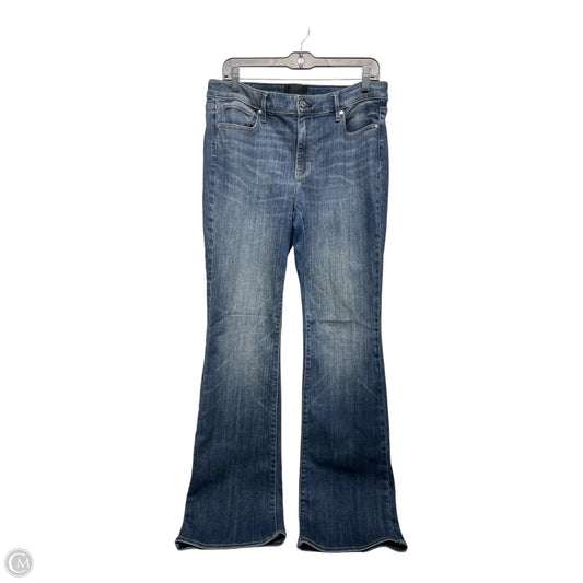 Jeans Flared By White House Black Market In Blue Denim, Size: 10