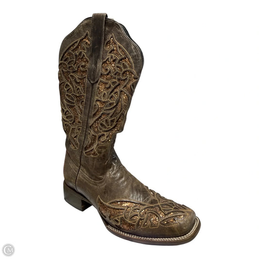 Boots Western By Cma In Brown, Size: 11