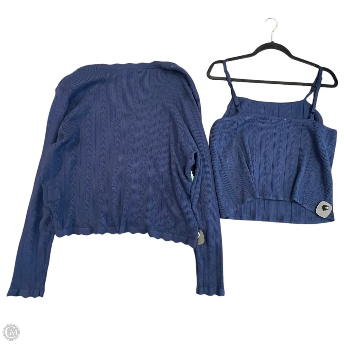 Sweater 2pc By And Now This In Navy, Size: 2x