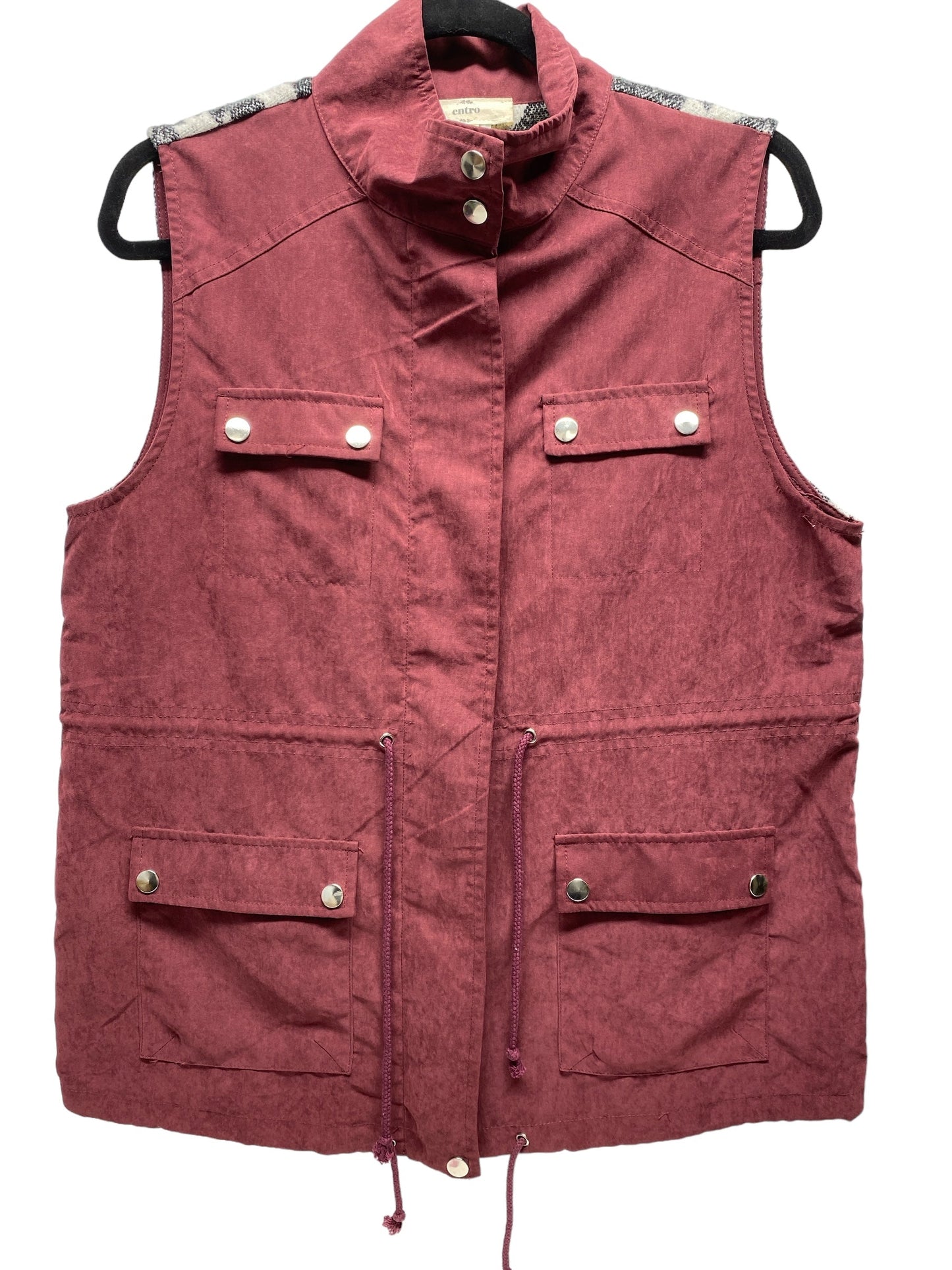 Vest Other By Entro In Red, Size: M