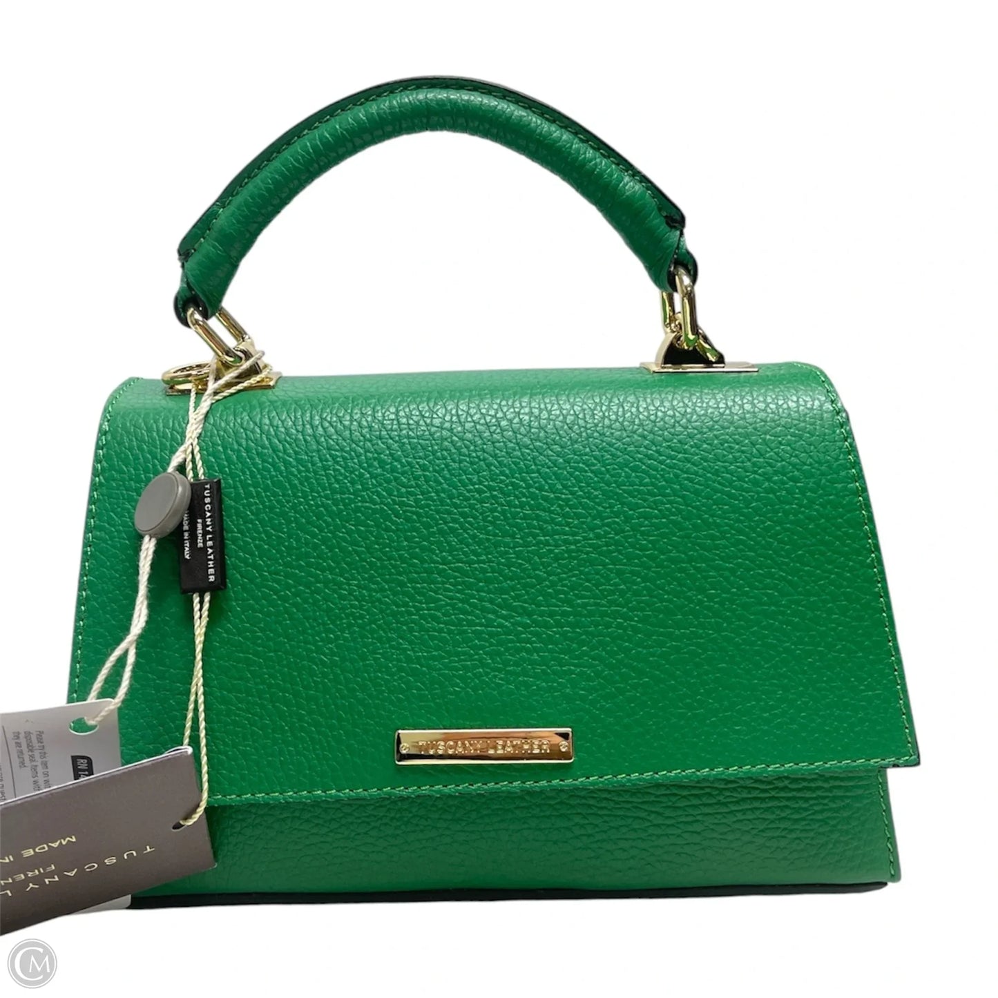 Handbag Leather By TUSCANY LEATHER, Size: Small