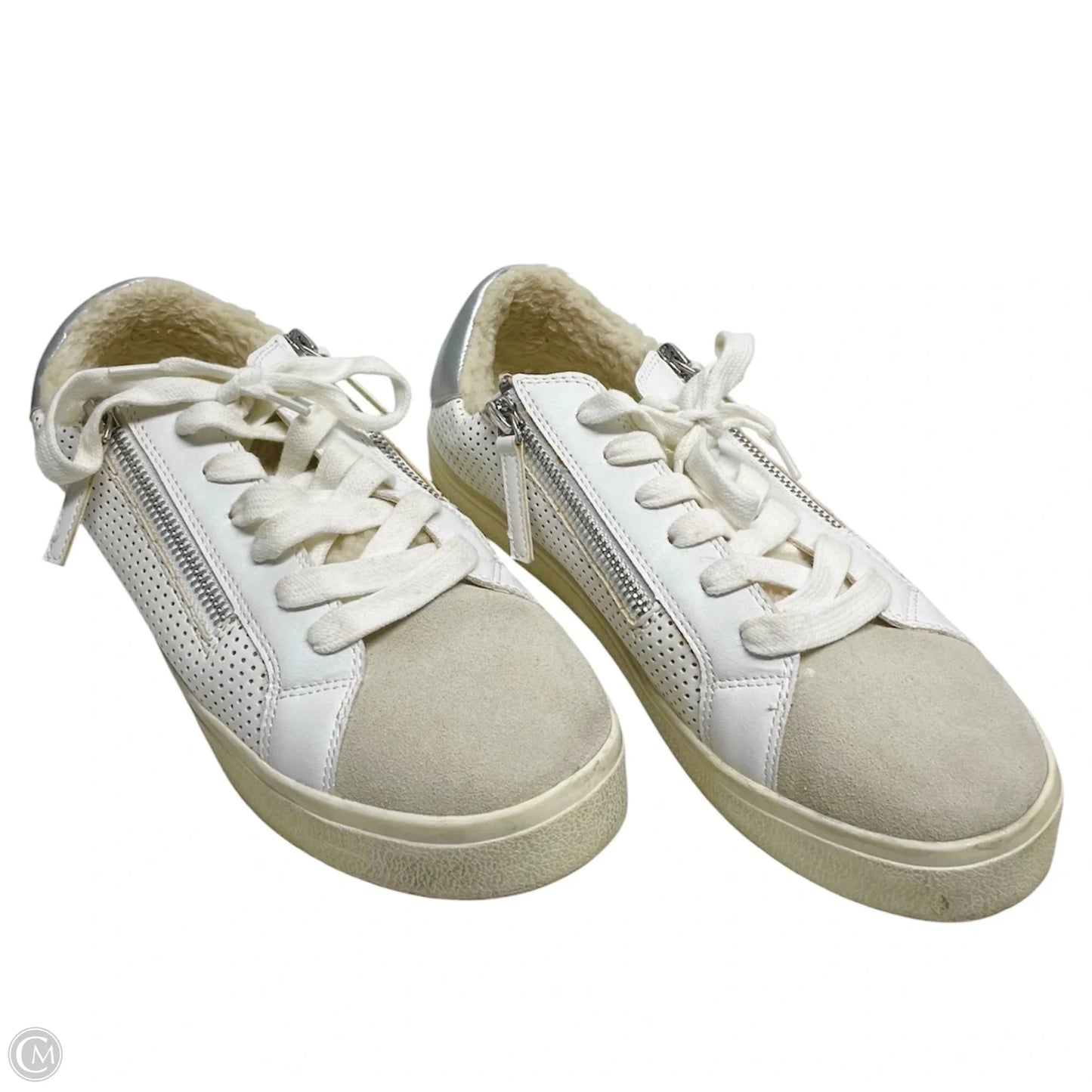 Shoes Sneakers By Steve Madden In Beige, Size: 9.5