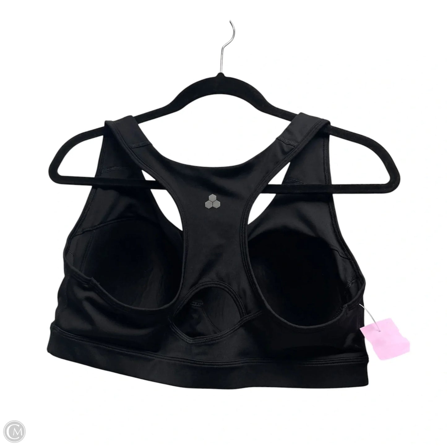 Athletic Bra By Tek Gear In Black, Size: Xl