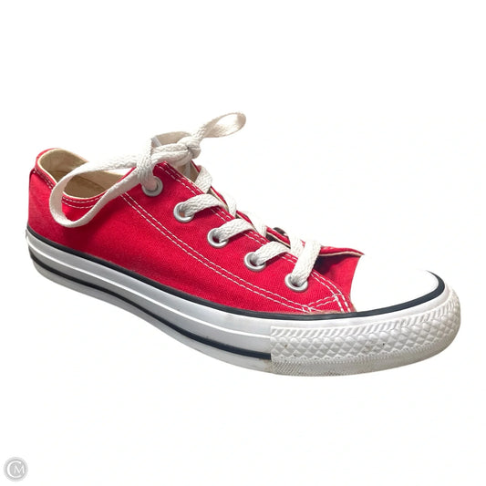 Shoes Sneakers By Converse In Red, Size: 6