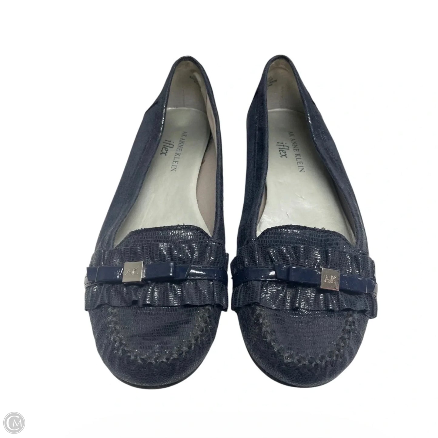 Shoes Flats By Anne Klein In Navy, Size: 5.5