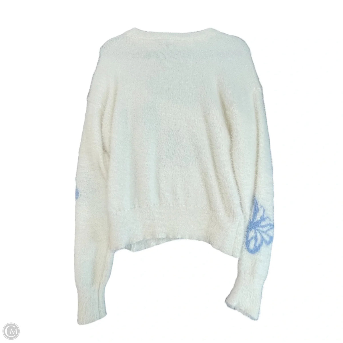 Sweater By Major Label Group In Ivory, Size: M