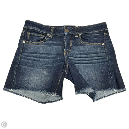 Shorts By American Eagle In Blue Denim, Size: 8