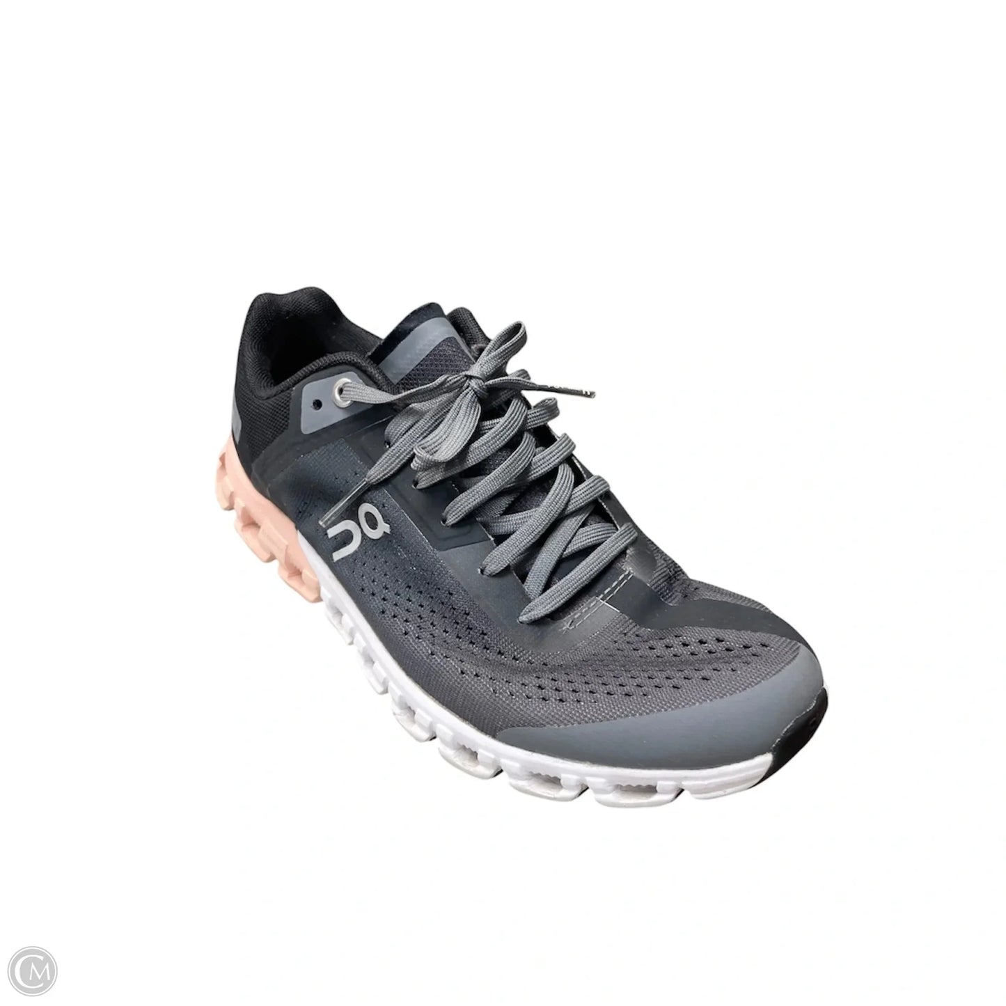 Shoes Athletic By On Cloud In Black & Grey, Size: 7