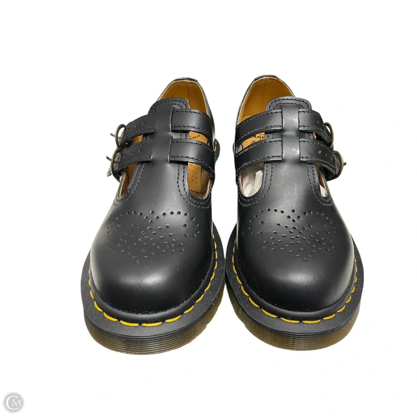Shoes Flats By Dr Martens In Black, Size: 7