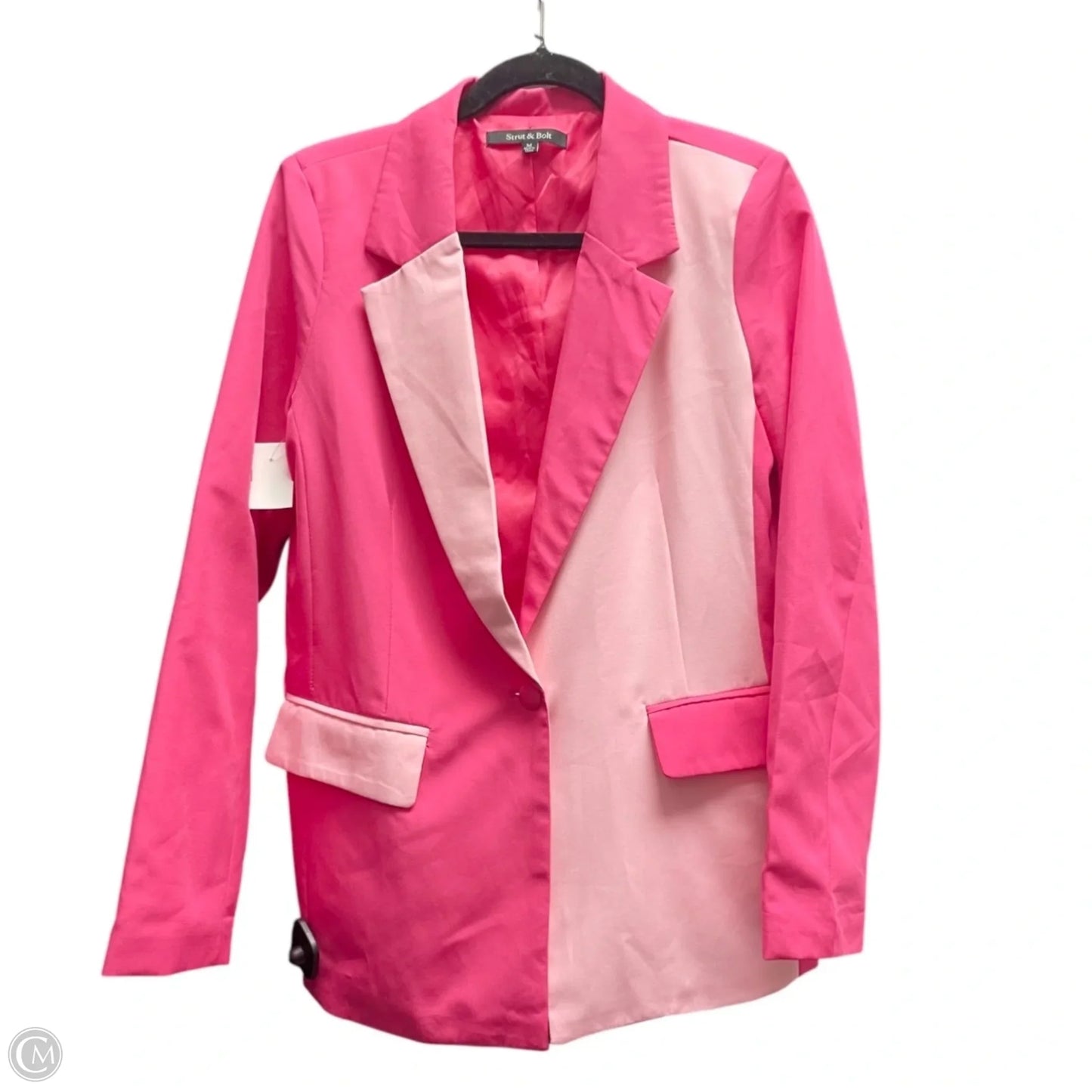 Blazer By Strut & Bolt In Pink, Size: M